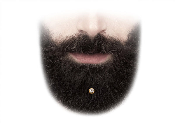 diamond for bearded man is a hot Italian trend by Krato Milano